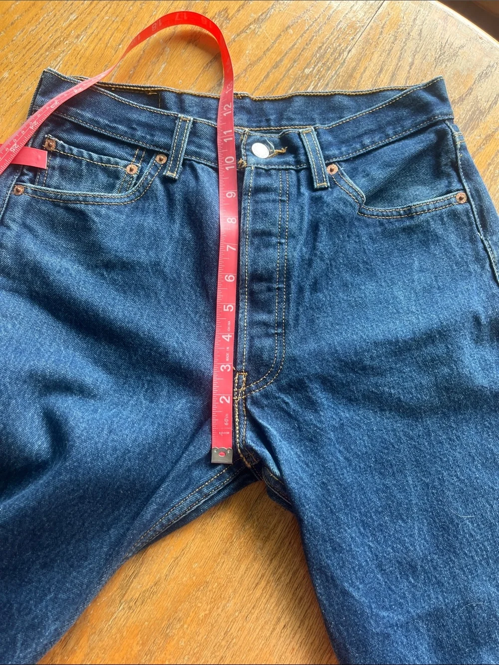 Levi's Dark Blue Straight-Leg Jeans